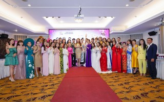 Ngắm nhan sắc của dàn thí sinh tại cuộc thi Hoa hậu Doanh nhân Việt Nam Toàn cầu 2020